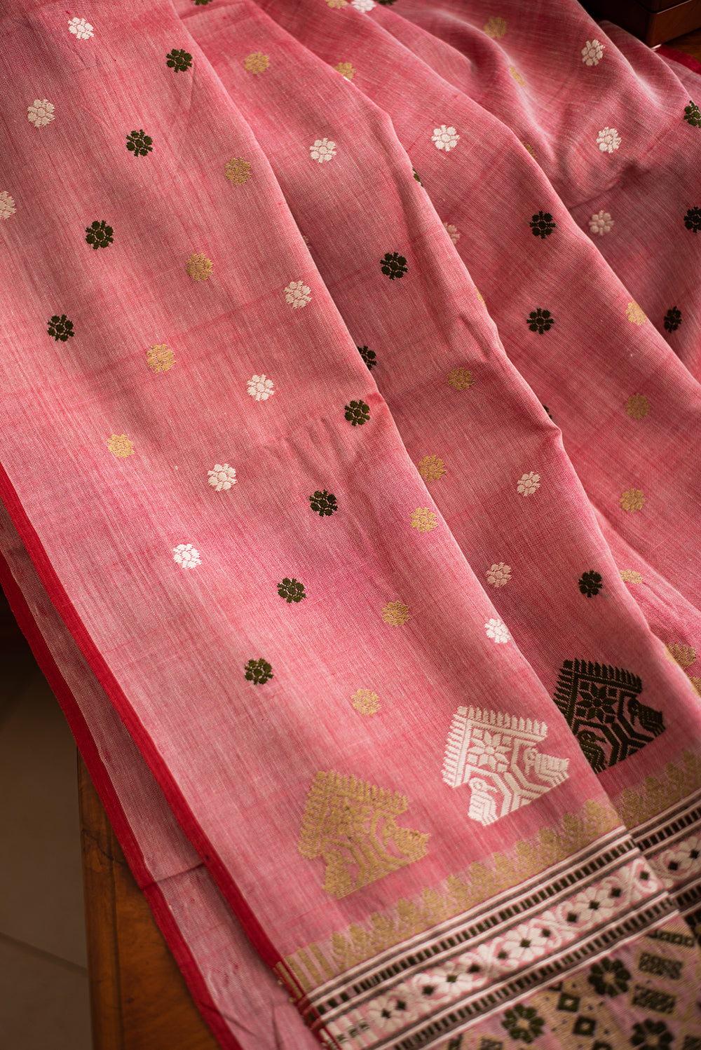Blush Pink Assam Eri Silk