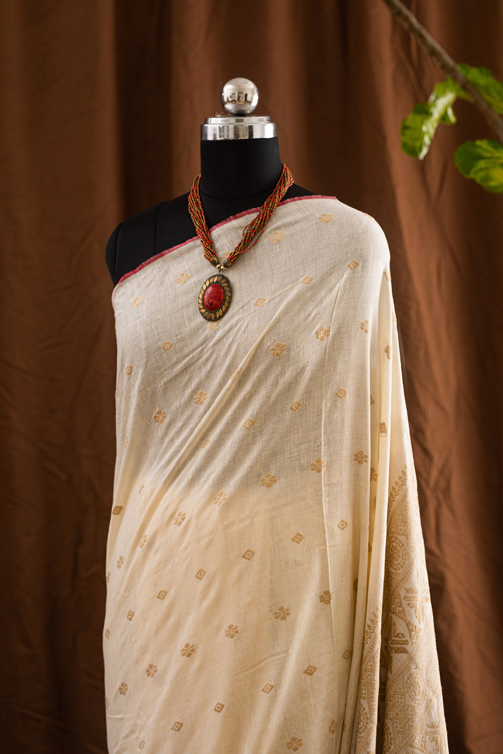 Off-White Assam Eri Silk