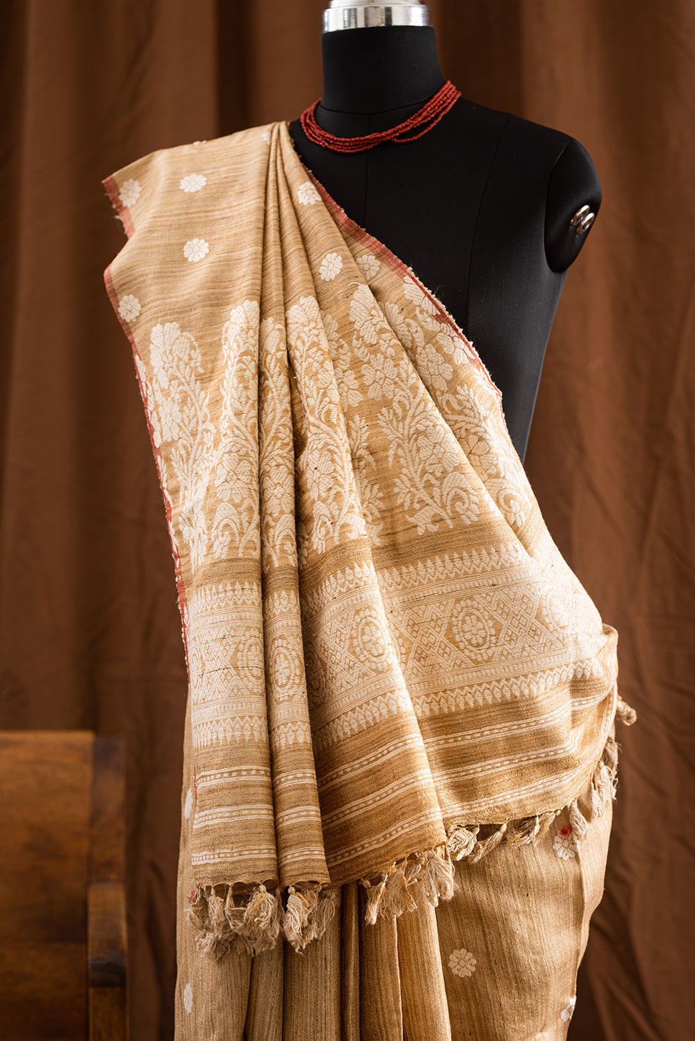 Brown Assam Muga Silk