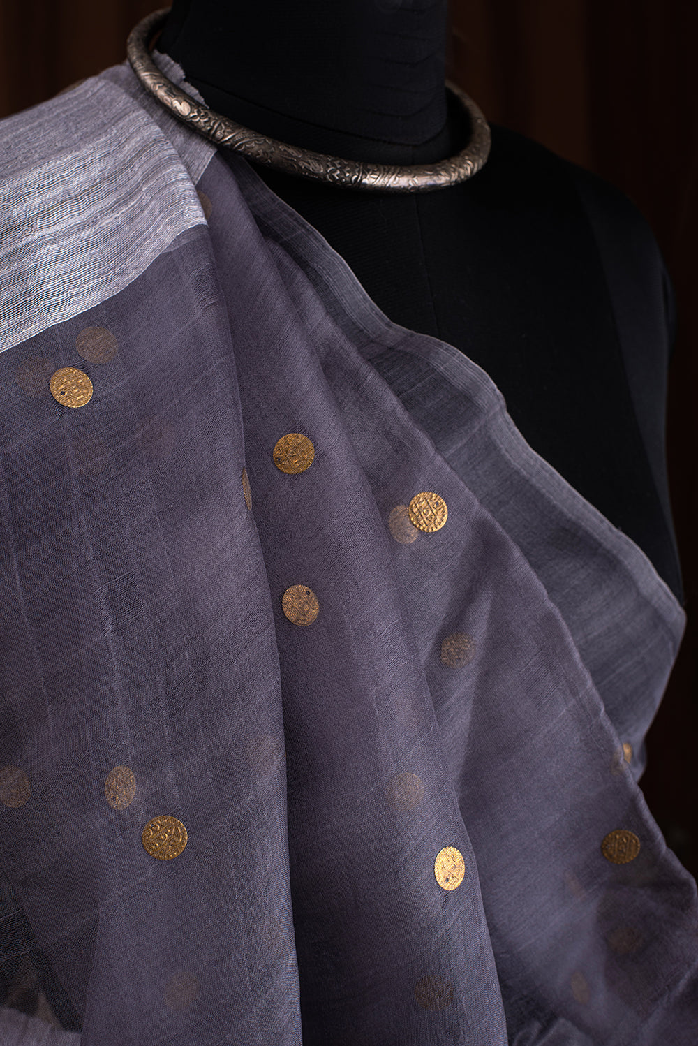 Grey Bengal Linen & Gicha