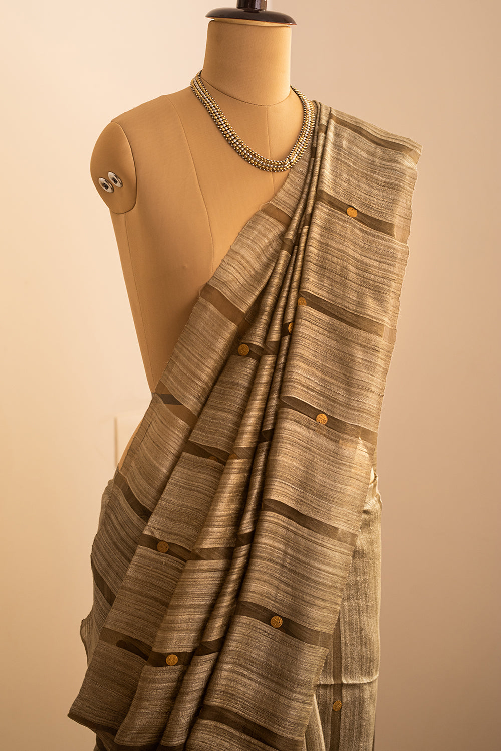 Olive Green Bengal Linen & Gicha