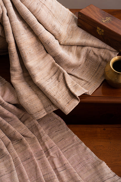 Red Khadi Silk