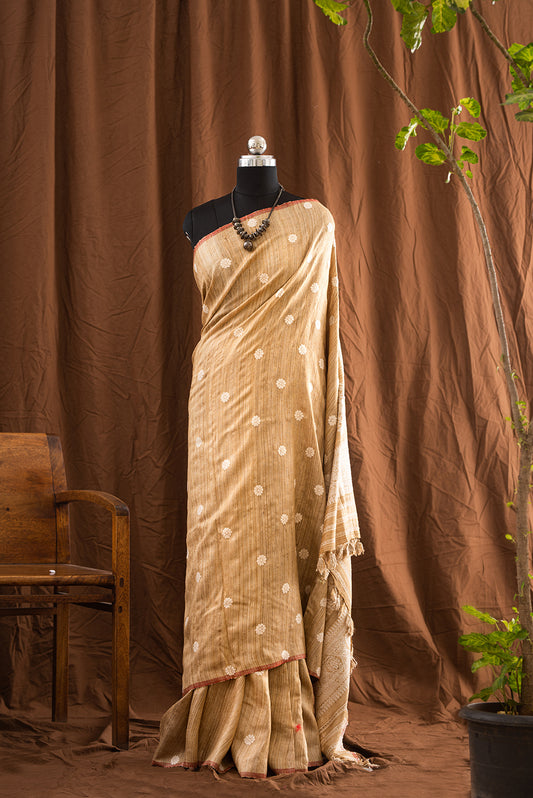 Brown Assam Muga Silk