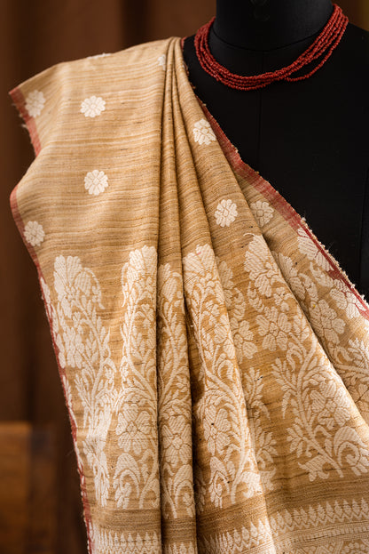 Brown Assam Muga Silk