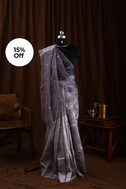 Grey Bengal Linen & Gicha