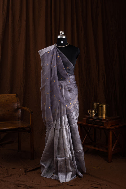 Grey Bengal Linen & Gicha