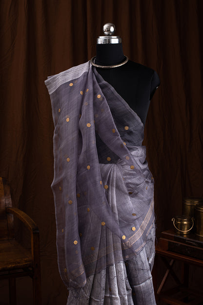 Grey Bengal Linen & Gicha