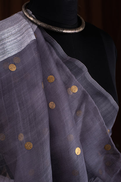 Grey Bengal Linen & Gicha