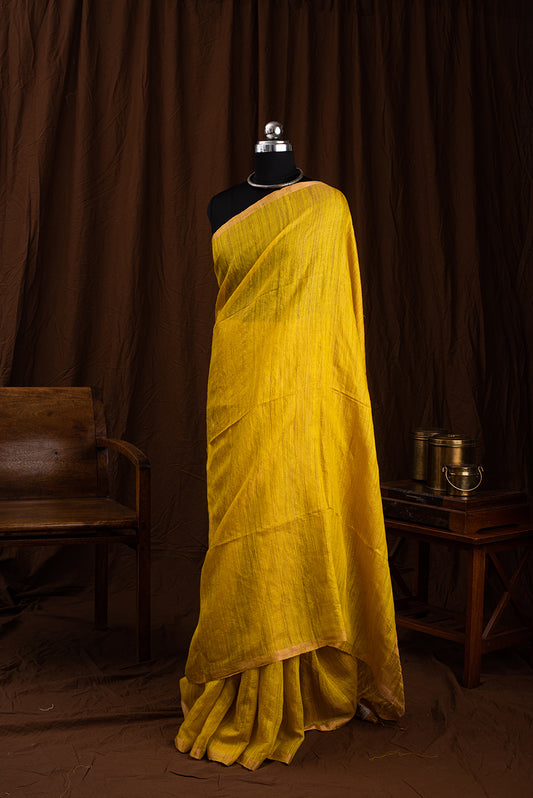 Yellow & Gold Bengal Linen & Tissue