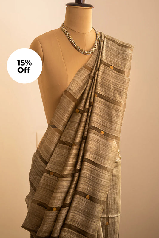 Olive Green Bengal Linen & Gicha