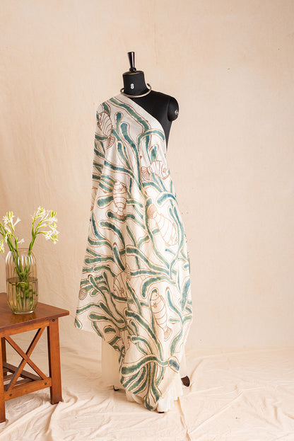 Ivory Hand Painted