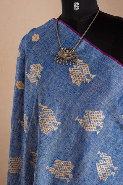 Blue Eri Silk Assame