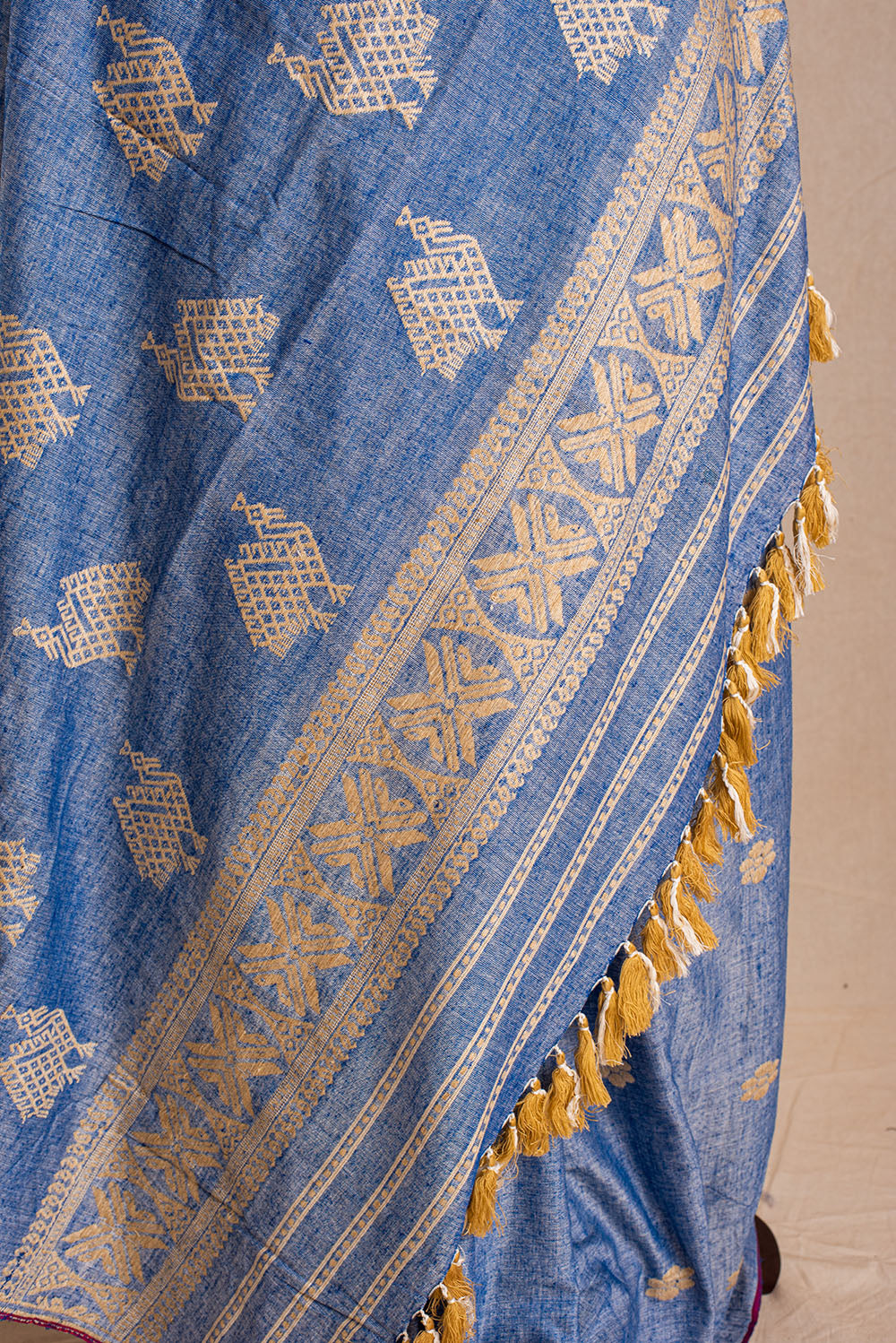 Blue Eri Silk Assame
